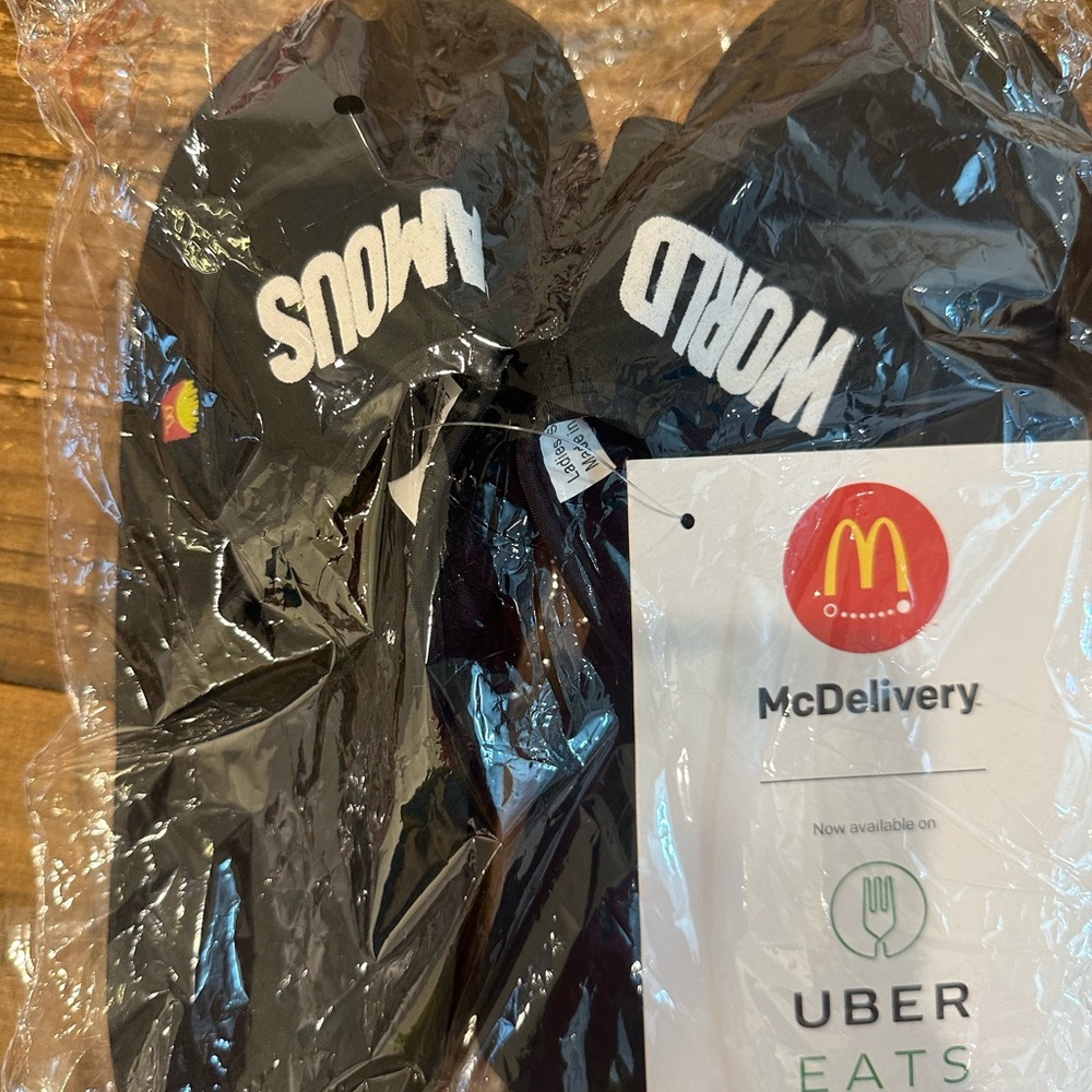 McDonald’s x Uber Eats Sandals